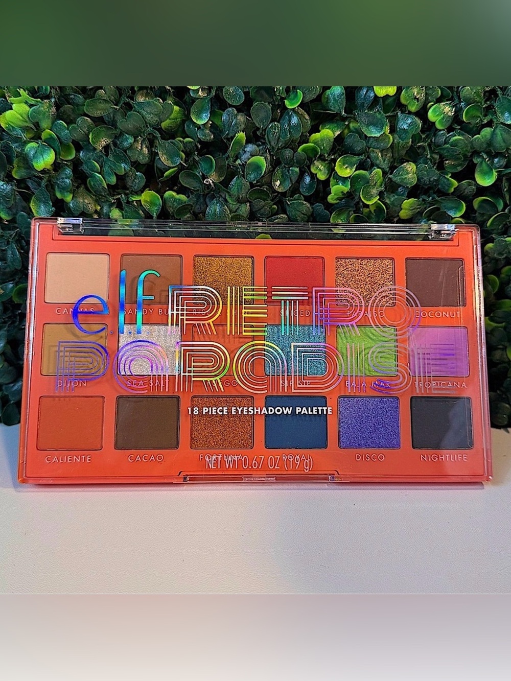 Elf Retro Paradise 18 Eyeshadow Palette (NEW) Limited Edition